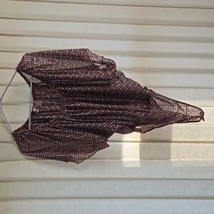 Flutter sleeve bodysuit